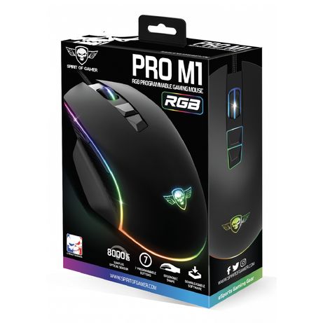 Spirit of Gamer Raton Souris Pro M1 - Imagen 8 de 9 Spirit of Gamer Raton Souris Pro M1 - Imagen 8 de 9