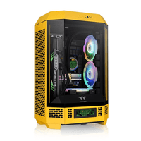 Miniatura 1 de CAJA THERMALTAKE THE TOWER 300 BUMBLEBEE MINI-ITX 2XUSBA 3.2 SIN FUENTE NEGRO