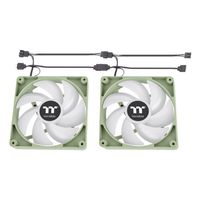 Miniatura 5 de VENTILADOR CAJA THERMALTAKE CT120 ARGB 2XVENT VERDE MATCHA