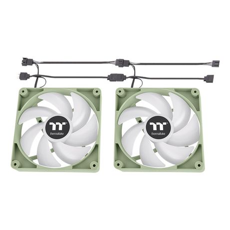 VENTILADOR CAJA THERMALTAKE CT120 ARGB 2XVENT VERDE MATCHA - Imagen 5 de 8 VENTILADOR CAJA THERMALTAKE CT120 ARGB 2XVENT VERDE MATCHA - Imagen 5 de 8