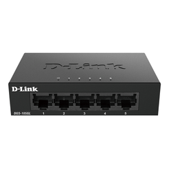 5-PORT 10/100/1000 GIGABIT - METAL HOUSING UNMANAGED SWITCH  U