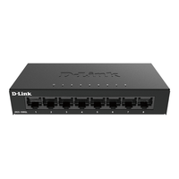 Miniatura 1 de 8-PORT 10/100/1000 GIGABIT - METAL HOUSING UNMANAGED SWITCH  U