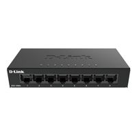 Miniatura 2 de 8-PORT 10/100/1000 GIGABIT - METAL HOUSING UNMANAGED SWITCH  U
