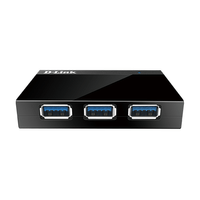 Miniatura 1 de HUB USB 3.0 D-LINK DUB-1340 USB 3.0 4 PUERTOS DISE??O PORTABLE NO NECESITA CORRIENTE