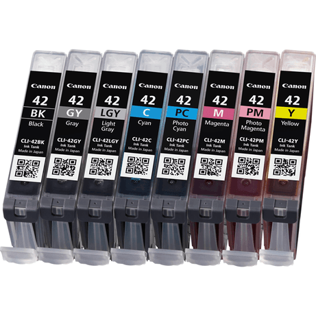 Ink/CLI-42 Cartridge CPcMPmYMkGLg - Imagen 1 de 2 Ink/CLI-42 Cartridge CPcMPmYMkGLg - Imagen 1 de 2