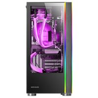 Miniatura 3 de CAJA E-ATX TORRE GAMING MARS GAMING MC-ULT XXL BLACK FRONTAL Y LATERAL DE CRISTAL TEMPLADO SIN FUENTE DE ALIMENTACION