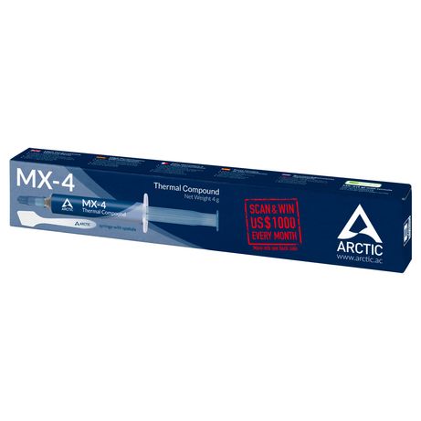 PASTA TERMICA ARCTIC MX-2 4GR C/ESPATULA - Imagen 4 de 4 PASTA TERMICA ARCTIC MX-2 4GR C/ESPATULA - Imagen 4 de 4