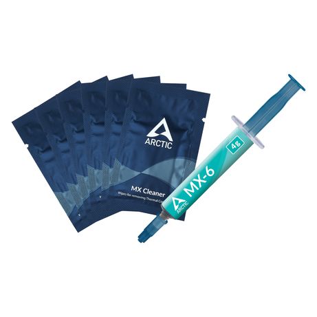PASTA TERMICA ARCTIC MX-6 4GR + 6 MX CLEANER - Imagen 2 de 4 PASTA TERMICA ARCTIC MX-6 4GR + 6 MX CLEANER - Imagen 2 de 4