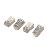 Miniatura 1 de BOLSA 10 CONECTORES RJ45 AISENS 8 HILOS CAT.6 AWG24 A139-0298