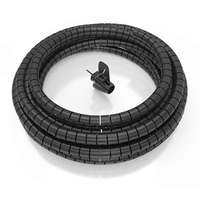 Miniatura 1 de AISENS Organizador de cable en espiral 25mm  Negro  10 0m