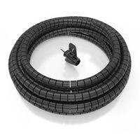 Miniatura 2 de AISENS Organizador de cable en espiral 25mm  Negro  10 0m