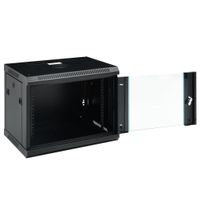 Miniatura 5 de PHASAK  Mural Rack PHASAK Pro 19" 9U Desmontado - Envio Flat Pack - PHO 2109D  Negro