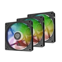 Miniatura 1 de VENTILADOR GENESIS OXAL 120 ARGB NEGRO PACK 3 UDS