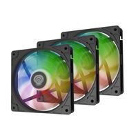 Miniatura 2 de VENTILADOR GENESIS OXAL 120 ARGB NEGRO PACK 3 UDS