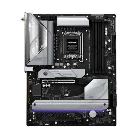 PLACA ASROCK B860 LIVEMIXER WIFI,INTEL,1851,B860,4DDR5,256GB,1HDMI+1THUNDERBOLT,4SATA3+2M.2,2.5GBLAN,WIFI6E+BT5.3,10USB3.2+1USB TYPE-C,ATX - Imagen 1 de 7 PLACA ASROCK B860 LIVEMIXER WIFI,INTEL,1851,B860,4DDR5,256GB,1HDMI+1THUNDERBOLT,4SATA3+2M.2,2.5GBLAN,WIFI6E+BT5.3,10USB3.2+1USB TYPE-C,ATX - Imagen 1 de 7