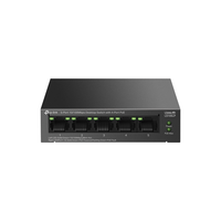 Miniatura 1 de SWITCH NO GESTIONABLE TP-LINK LS105LP LITEWAVE 5P 10/100 4P PoE+ SOBREMESA CARCASA METAL NO RACK