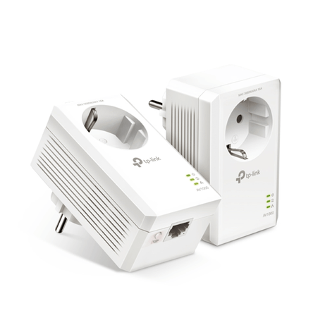 KIT 2 ADAPTADOR DE HOMEPLUG 1000MBPS TP-LINK TL-PA7017PKIT AV1000 - Imagen 1 de 3 KIT 2 ADAPTADOR DE HOMEPLUG 1000MBPS TP-LINK TL-PA7017PKIT AV1000 - Imagen 1 de 3