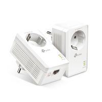Miniatura 2 de KIT 2 ADAPTADOR DE HOMEPLUG 1000MBPS TP-LINK TL-PA7017PKIT AV1000