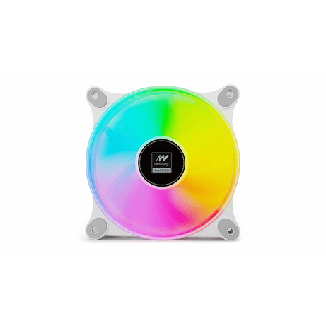 VENTILADOR ARGB 12CM NETWAY BLANCO - Imagen 2 de 2 VENTILADOR ARGB 12CM NETWAY BLANCO - Imagen 2 de 2
