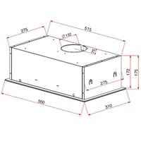 Miniatura 3 de GRUPO FILTRANTE TEKA GFG 2 NEGRO ANCHO 55 CM NEGRA