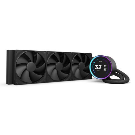 REFRIGERACION LIQUIDA KRAKEN ELITE 360 (BLACK) RL-KN36E-B2 - Imagen 2 de 7 REFRIGERACION LIQUIDA KRAKEN ELITE 360 (BLACK) RL-KN36E-B2 - Imagen 2 de 7