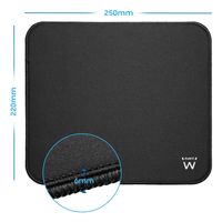 Miniatura 4 de ALFOMBRILLA RATON EWENT EW3183 ANTIDESLIZANTE NEGRO
