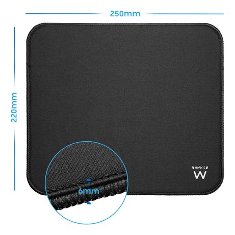 ALFOMBRILLA RATON EWENT EW3183 ANTIDESLIZANTE NEGRO - Imagen 4 de 4 ALFOMBRILLA RATON EWENT EW3183 ANTIDESLIZANTE NEGRO - Imagen 4 de 4