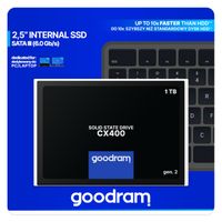Miniatura 8 de GOOD RAM  CX400 gen.2  SSD 1024GB 2.5"  550MB/s 6Gbit/s  Serial ATA III