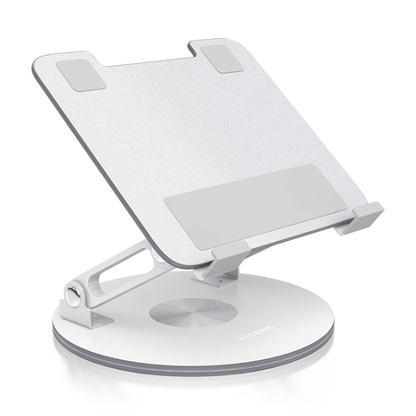 SOPORTE SOBREMESA AISENS AJUSTABLE GIRATORIO PORTATIL/TABLET 7"-13" PLATA - Imagen 1 de 9 SOPORTE SOBREMESA AISENS AJUSTABLE GIRATORIO PORTATIL/TABLET 7"-13" PLATA - Imagen 1 de 9