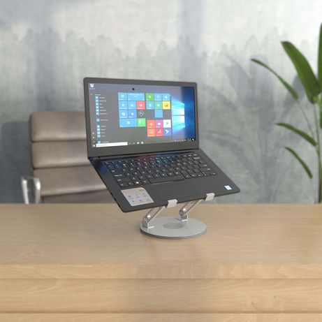 SOPORTE SOBREMESA AISENS AJUSTABLE GIRATORIO PORTATIL/TABLET 7"-13" PLATA - Imagen 6 de 9 SOPORTE SOBREMESA AISENS AJUSTABLE GIRATORIO PORTATIL/TABLET 7"-13" PLATA - Imagen 6 de 9