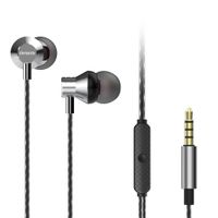 Miniatura 2 de AURICULAR INTRAUDITIVO AIWA ESTM-50SLSILVER 3.5mm DRIVER NEODIMIO 10mm DINAMICO MICRO CONTROLADOR RE