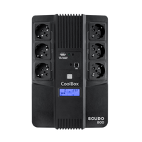 Miniatura 1 de SAI 800VA COOLBOX SCUDO3 LCD NEGRO