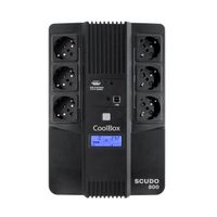 Miniatura 2 de SAI 800VA COOLBOX SCUDO3 LCD NEGRO