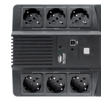 Miniatura 6 de SAI 800VA COOLBOX SCUDO3 LCD NEGRO