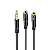 Miniatura 2 de Ewent CABLE AUDIO JACK 3,5/M-2 JACK 3,5/H -0,30mt