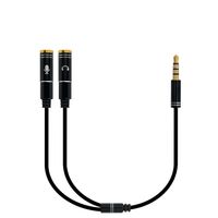 Miniatura 3 de Ewent CABLE AUDIO JACK 3,5/M-2 JACK 3,5/H -0,30mt