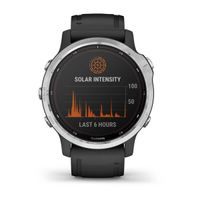 Miniatura 3 de SMARTWATCH GARMIN FENIX 6S SOLAR PLATA/NEGRO