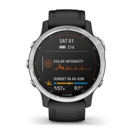 SMARTWATCH GARMIN FENIX 6S SOLAR PLATA/NEGRO - Imagen 8 de 10 SMARTWATCH GARMIN FENIX 6S SOLAR PLATA/NEGRO - Imagen 8 de 10