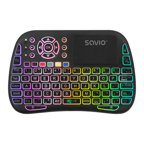 MINI TECLADO INALAMBRICO SMART TV SAVIO KW-04 - Imagen 1 de 8 MINI TECLADO INALAMBRICO SMART TV SAVIO KW-04 - Imagen 1 de 8