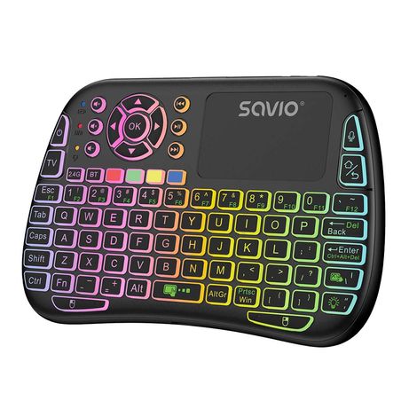 MINI TECLADO INALAMBRICO SMART TV SAVIO KW-04 - Imagen 3 de 8 MINI TECLADO INALAMBRICO SMART TV SAVIO KW-04 - Imagen 3 de 8