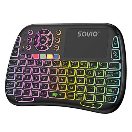 MINI TECLADO INALAMBRICO SMART TV SAVIO KW-04 - Imagen 8 de 8 MINI TECLADO INALAMBRICO SMART TV SAVIO KW-04 - Imagen 8 de 8