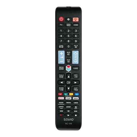 MANDO TV SAVIO RC-09 COMPATIBLE SAMSUNG SMART TV - Imagen 1 de 5 MANDO TV SAVIO RC-09 COMPATIBLE SAMSUNG SMART TV - Imagen 1 de 5