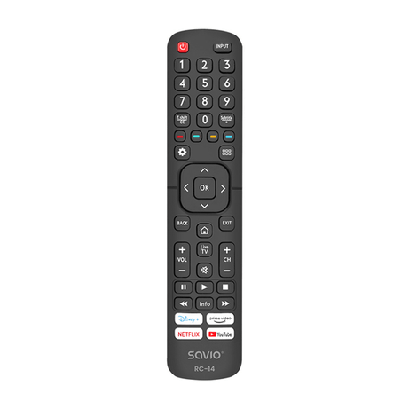 MANDO TV SAVIO RC-14 COMPATIBLE HISENSE SMART TV - Imagen 1 de 5 MANDO TV SAVIO RC-14 COMPATIBLE HISENSE SMART TV - Imagen 1 de 5