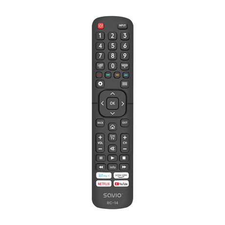 MANDO TV SAVIO RC-14 COMPATIBLE HISENSE SMART TV - Imagen 2 de 5 MANDO TV SAVIO RC-14 COMPATIBLE HISENSE SMART TV - Imagen 2 de 5