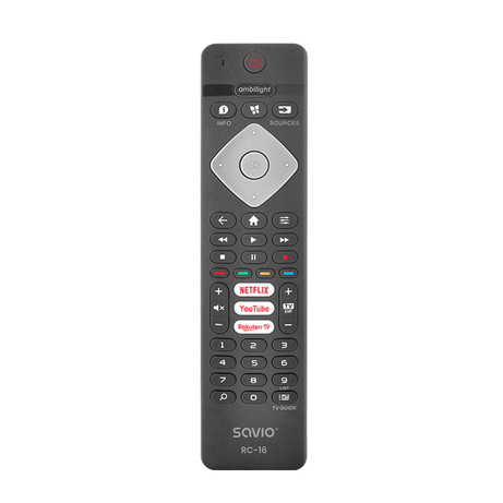 MANDO TV SAVIO RC-16 COMPATIBLE PHILIPS SMART TV - Imagen 1 de 5 MANDO TV SAVIO RC-16 COMPATIBLE PHILIPS SMART TV - Imagen 1 de 5