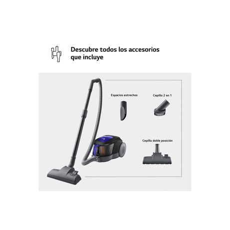 ASPIRADOR SIN BOLSA LG VC5506NHTB 650 W - Imagen 3 de 11 ASPIRADOR SIN BOLSA LG VC5506NHTB 650 W - Imagen 3 de 11