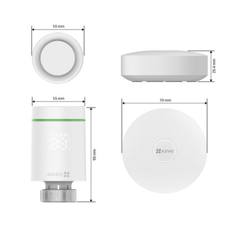 TERMOSTATO EZVIZ T55 KIT - Imagen 8 de 9 TERMOSTATO EZVIZ T55 KIT - Imagen 8 de 9