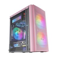 Miniatura 2 de Caja MARS GAMING  MC300P Caja PC Micro ATX Cristal Templado 3xVentilador FRGB RosaRGB Rosa