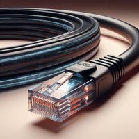 Miniatura 4 de Phasak Cable de Red Cat 6 UTP Solido CCA Cat 6 UTP Negro 3M