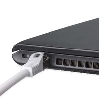 Miniatura 5 de Phasak Cable de Red Cat 6 UTP Solido CCA Cat 6 UTP Negro 3M